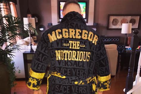 Unleashing Style and Power: Conor McGregor Versace Robe – A 